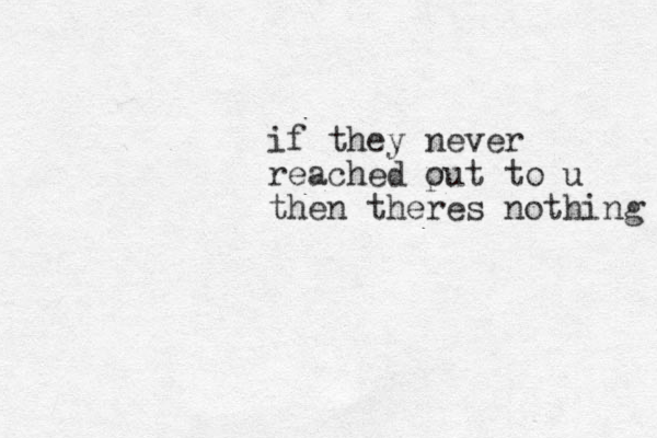 if they never reached put o to u then theres nothing 