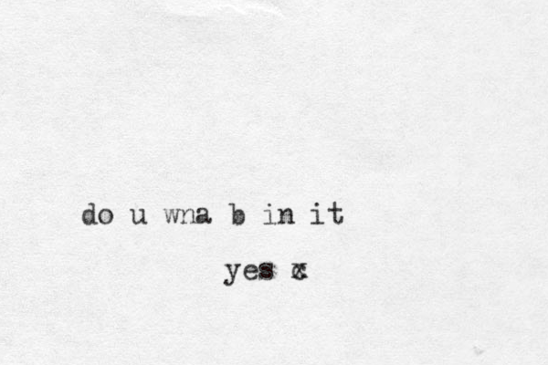do u wna b in it yes c x