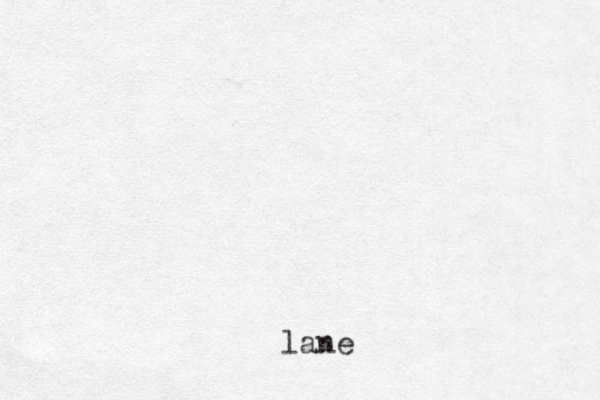 lane