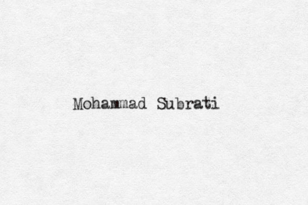 Mohammad Subrati