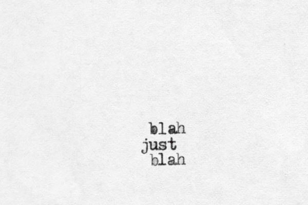blah ust j blah