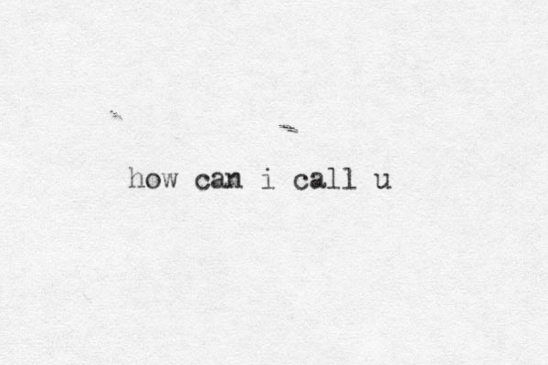 how can i call u