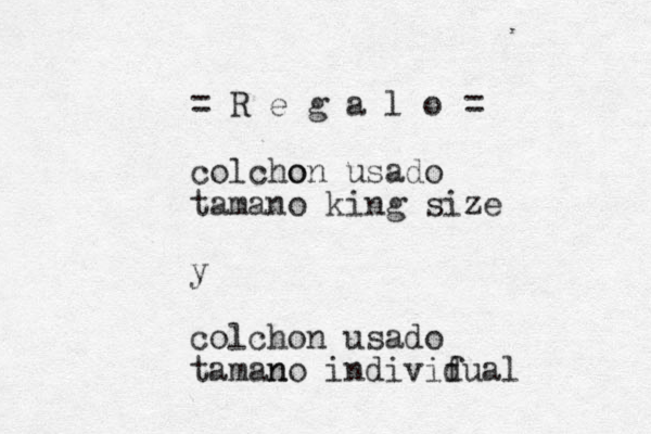 = R e g a l o = colcho on usado tama no king size y colchon usado tama n no indivifua d l