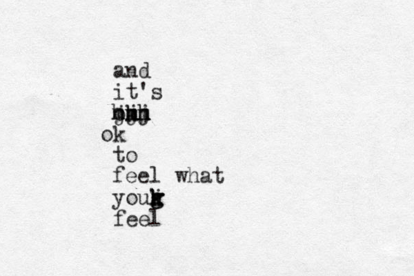 and it's om kh hhh jjj mmm ok to feel what your h k k j g g feel