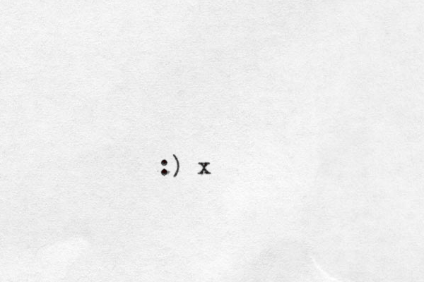 :) x