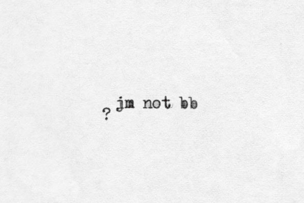 jm not bb i ?
