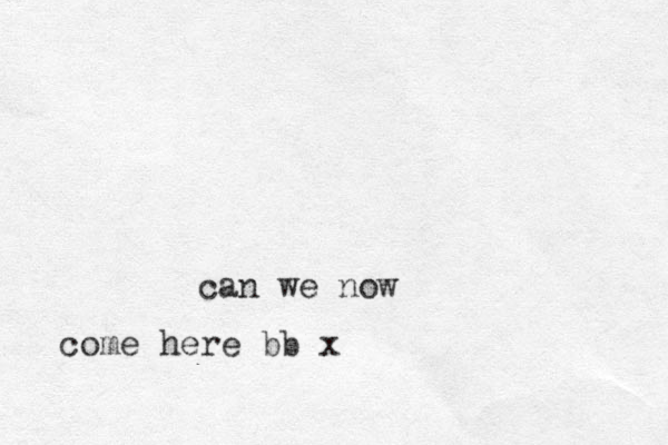 can we now come here bb x