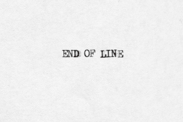 END OF LINE 
