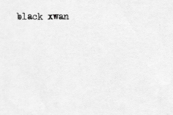 black xwan 