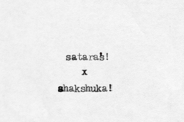 sataras! ' x ahak s s shuka! 
