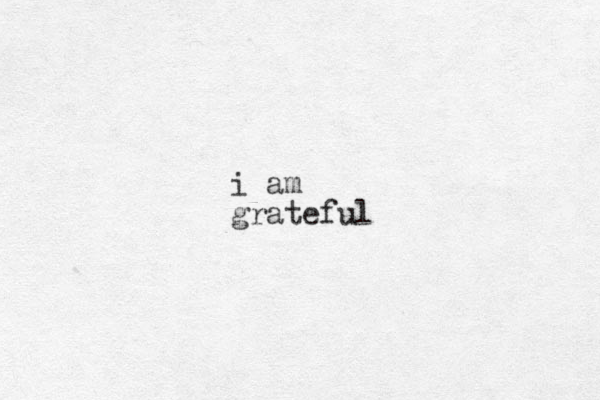 i am grateful