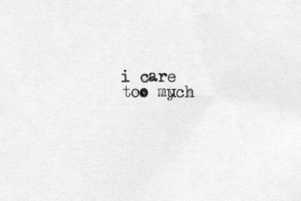 i care too mych u