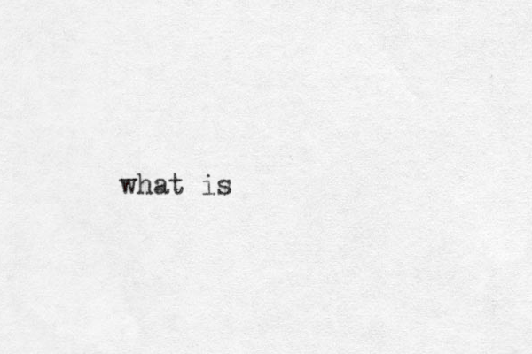 what is 
