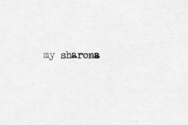 my sharons a