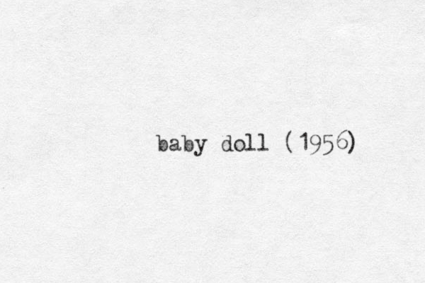 baby doll (1956) 
