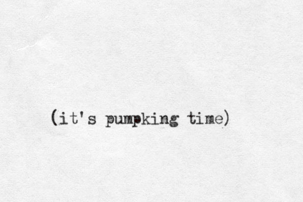 (it's pumpking time) 