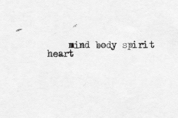 mind body spirit heart