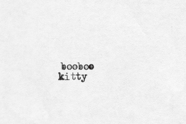 booboo kitty
