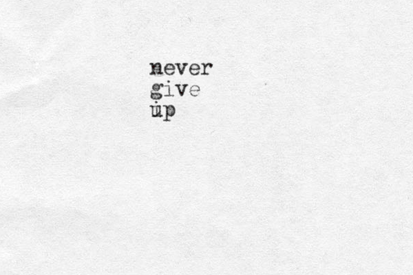 never give ip u