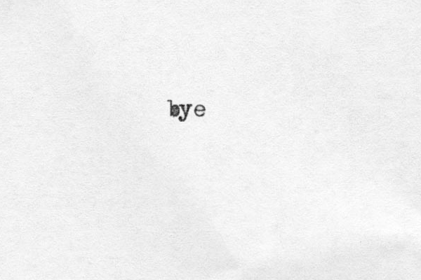 bye
