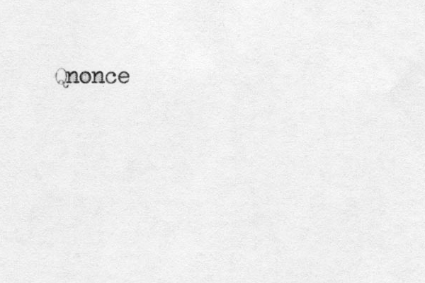 Qnonce