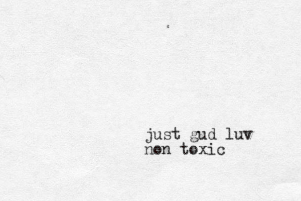 just gud luv non toxic