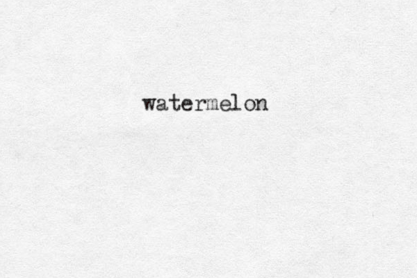 watermelon 