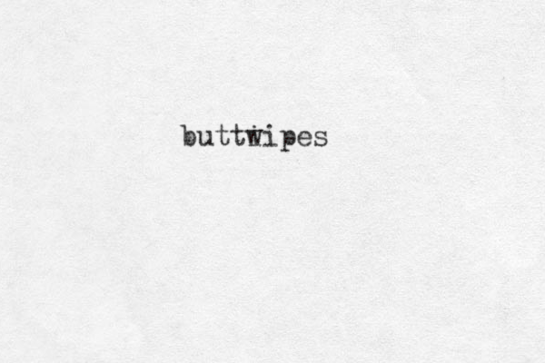butti wipes