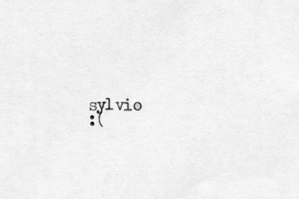 sylvio :(