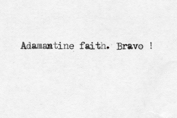Adamantine e faith . Bravo ! 
