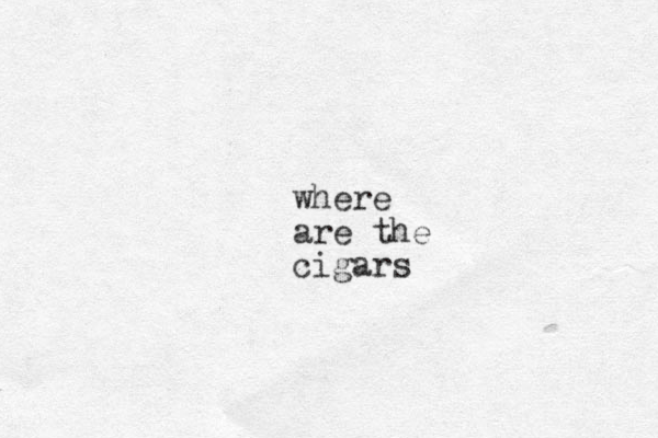 where are the cigars
