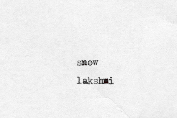 snow lakshmi