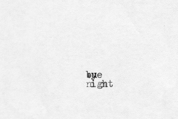 bu ye night