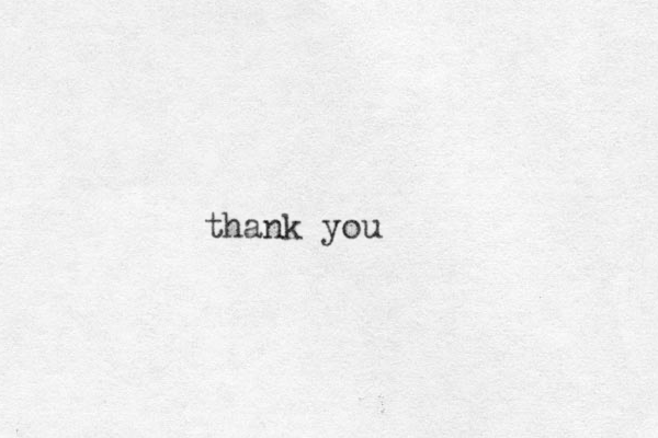 thank you 