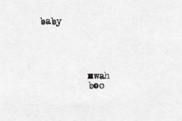 baby mwah boo