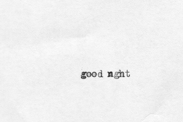 good nght 