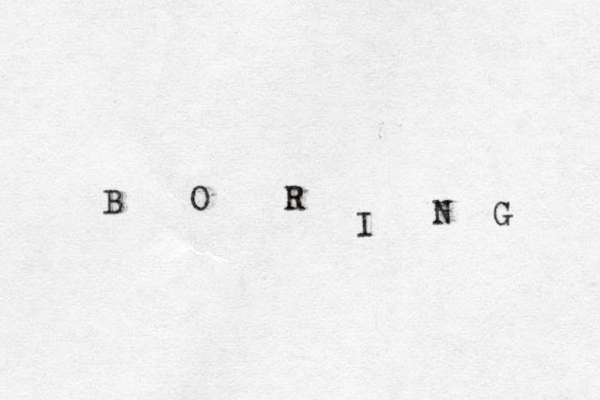 B O R I N G 