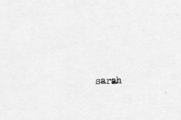 sarah 