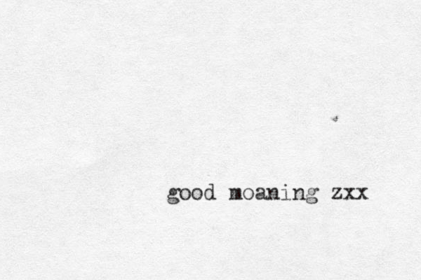 good moaning z xx 