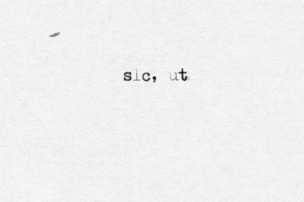 slc, ut