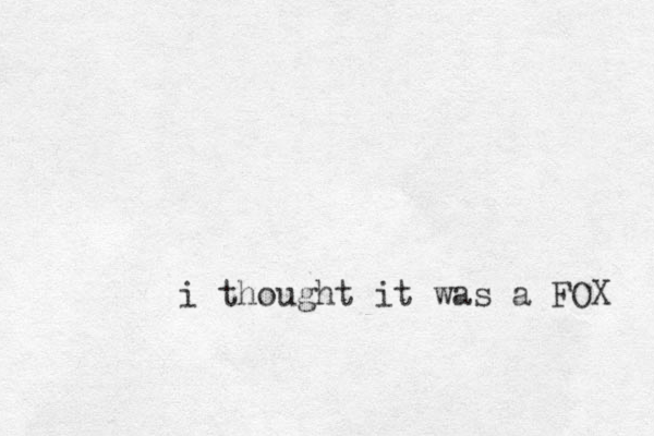 i thought it was a FOX 