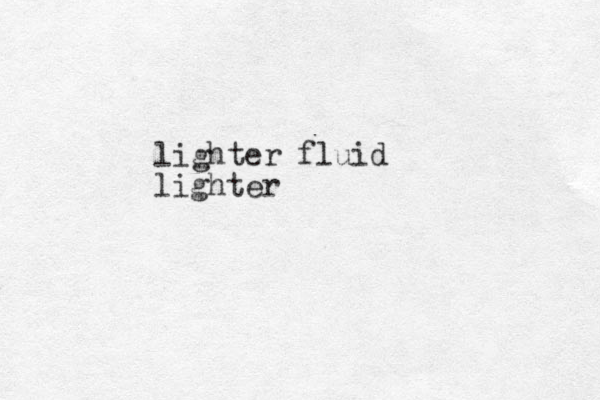 lighter fluid lighter 