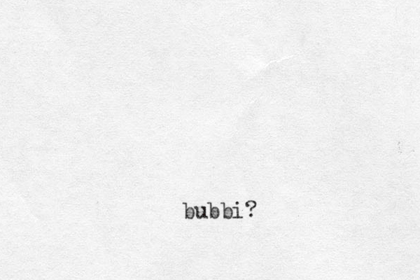 bubbi?