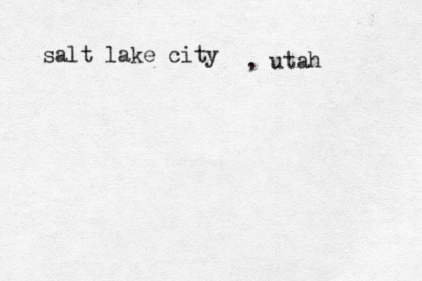 salt lake city , utah 