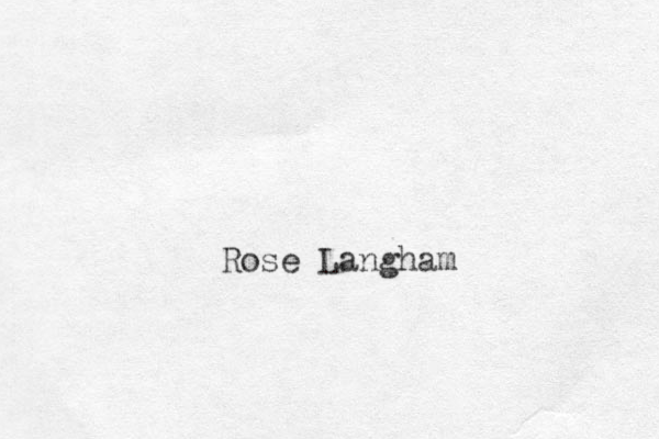 Rose Langham