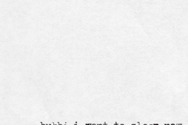 bubbi i want to sleep now 