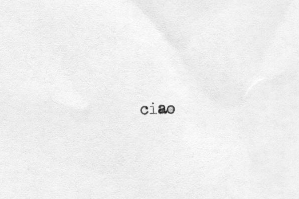 ciao 