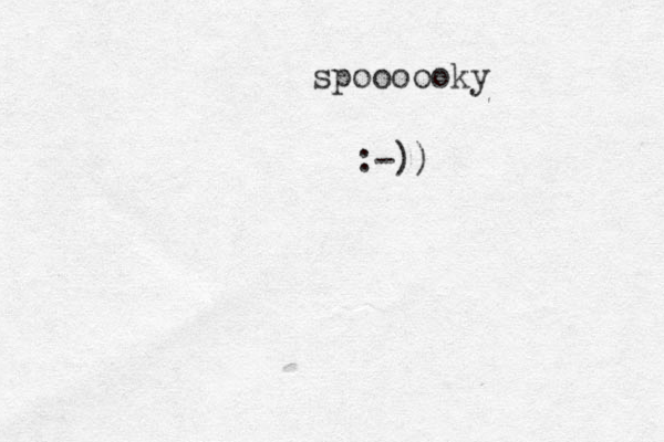 spoooooky :-))