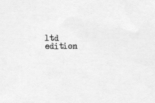 ltd edition 
