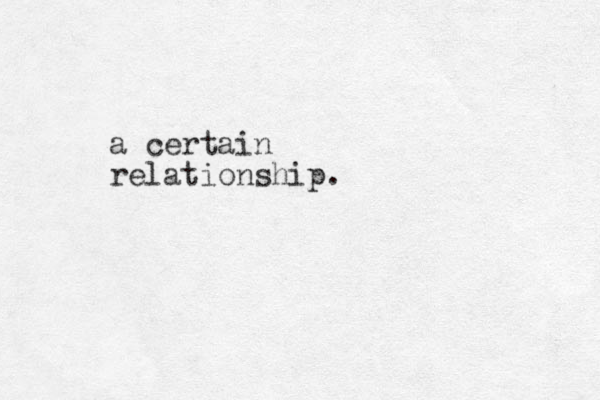 a certain relationship. 